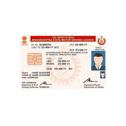 Indian PVC Driving Licence Card Print online order now