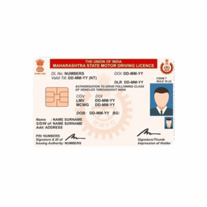 West Bengal Driving Licence PVC Card