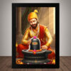 Shivaji Maharaj photo frame A4