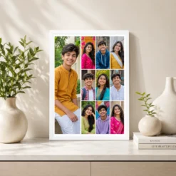10 photo collage frame 1 hero 9 mini grid collage layout india 02 white 2