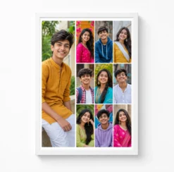 10 photo collage frame 1 hero 9 mini grid collage layout india 02 white main