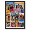 10 photo collage frame 2 4 4 three tier grid layout india 05 black main