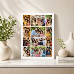 10 photo collage frame 3 column 4 3 3 layout india 07 white 2