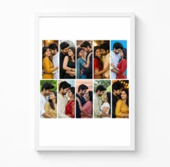 10 photo collage frame brick pattern 5 5 offset layout india 09 white main