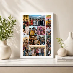 10 Photo Collage Frame Central Big 4+2+4 Frame Layout 7 10 photo collage frame central big 4 2 4 frame layout india 10 white 2