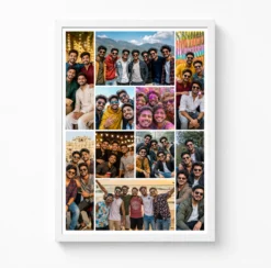 10 Photo Collage Frame Central Big 4+2+4 Frame Layout 6 10 photo collage frame central big 4 2 4 frame layout india 10 white main