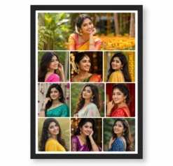 10 Photo Collage Frame Mosaic Mixed 10 Pinterest Layout