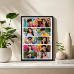 Alternative view of 10 Photo Collage Frame Rounded Square 10 Soft Grid Layout
