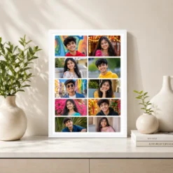 10 Photo Collage Frame Rounded Square 10 Soft Grid Layout 7 10 photo collage frame rounded square 10 soft grid layout india 12 white 2