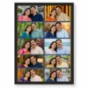 10 photo collage frame slate blue 10 slot corporate premium layout india 01 black main