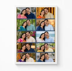 10 Photo Collage Frame Slate Blue 10 Slot Corporate Premium Layout 6 10 photo collage frame slate blue 10 slot corporate premium layout india 01 white main