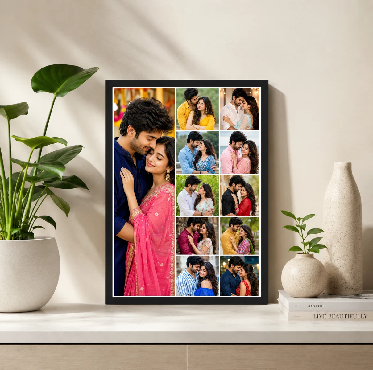 11 Photo Collage Frame 1 Hero Left 10 Small 5x2 Right Grid Layout 2 11 Photo Collage Frame 1 Hero Left 10 Small 5x2 Right Grid Layout - Image 2