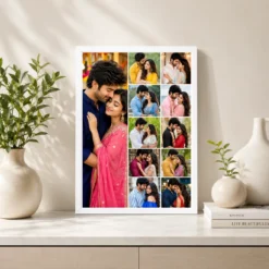 11 Photo Collage Frame 1 Hero Left 10 Small 5x2 Right Grid Layout 7 11 photo collage frame 1 hero left 10 small 5x2 right grid layout india 03 white 2