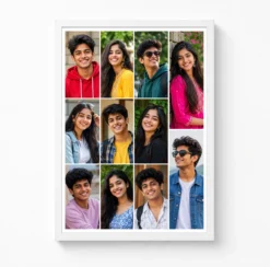 11 Photo Collage Frame 4-Column 3+3+3+2 Uneven Layout 6 11 photo collage frame 4 column 3 3 3 2 uneven layout india 07 white main