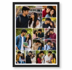 11 Photo Collage Frame Asymmetric Mosaic 11 Mixed Layout