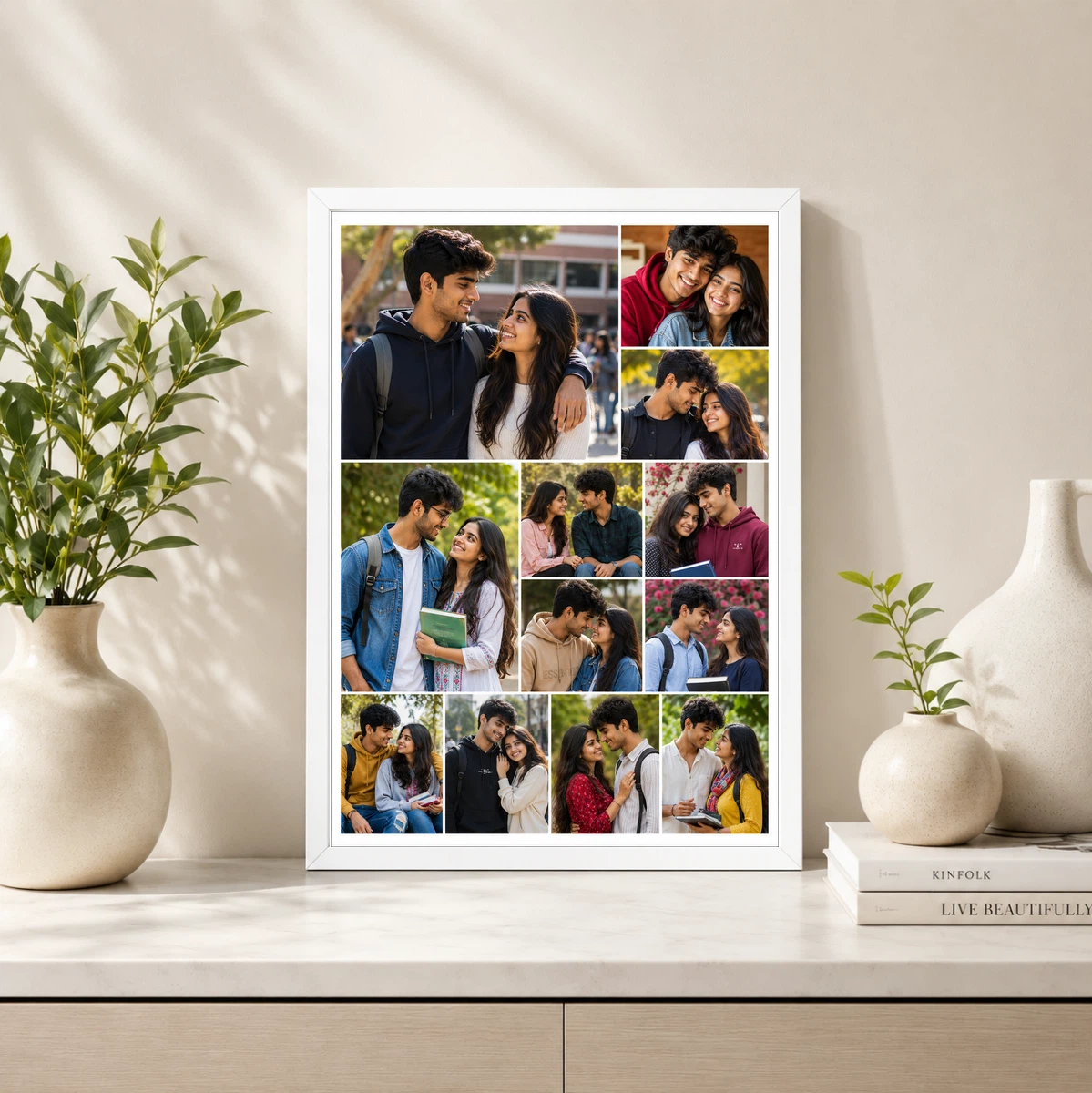 11 Photo Collage Frame Asymmetric Mosaic 11 Mixed Layout 4 11 Photo Collage Frame Asymmetric Mosaic 11 Mixed Layout - Image 4