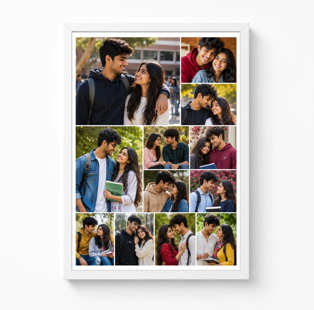 11 Photo Collage Frame Asymmetric Mosaic 11 Mixed Layout 3 11 Photo Collage Frame Asymmetric Mosaic 11 Mixed Layout - Image 3
