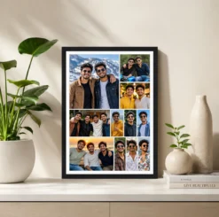 Alternative view of 11 Photo Collage Frame Tetris Mix 11 Slot Puzzle Layout