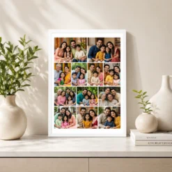 12 Photo Collage Frame 2+4+3+3 Four Tier Layout 7 12 photo collage frame 2 4 3 3 four tier layout india 05 white 2