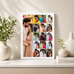 13 Photo Collage Frame 1 Hero Left 12 Small 4x3 Right Layout 7 13 photo collage frame 1 hero left 12 small 4x3 right layout india 02 white 2