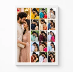 13 Photo Collage Frame 1 Hero Left 12 Small 4x3 Right Layout 6 13 photo collage frame 1 hero left 12 small 4x3 right layout india 02 white main