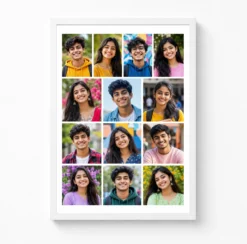 13 Photo Collage Frame 13 Equal Square Flowing Grid Layout 6 13 photo collage frame 13 equal square flowing grid layout india 04 white main