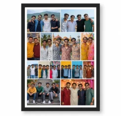 13 Photo Collage Frame Tetris Mixed 13 Slot Puzzle Layout