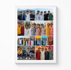 13 photo collage frame tetris mixed 13 slot puzzle layout india 14 white main