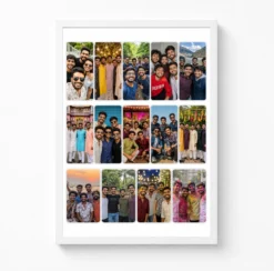 14 photo collage frame 14 rounded corner grid layout india 02 white main