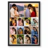 14 photo collage frame 2 4 4 4 four tier layout india 03 black main