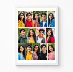 14 Photo Collage Frame F-Shape 14 Editorial Flow Layout 6 14 photo collage frame f shape 14 editorial flow layout india 11 white main