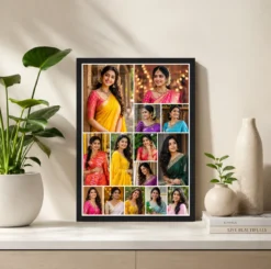 Alternative view of 14 Photo Collage Frame Mosaic 14 Mixed Size Pinterest Layout