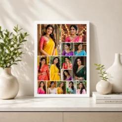 14 photo collage frame mosaic 14 mixed size pinterest layout india 12 white 2