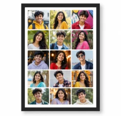15 Photo Collage Frame 15 Rounded Corner Modern Grid Layout