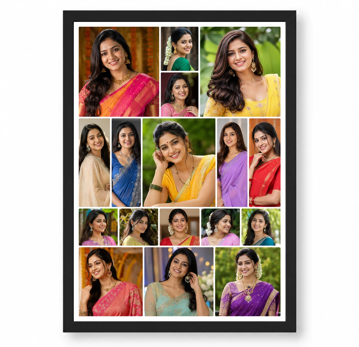 15 Photo Collage Frame Tetris Mix 15 Slot Puzzle Layout 1 15 Photo Collage Frame Tetris Mix 15 Slot Puzzle Layout