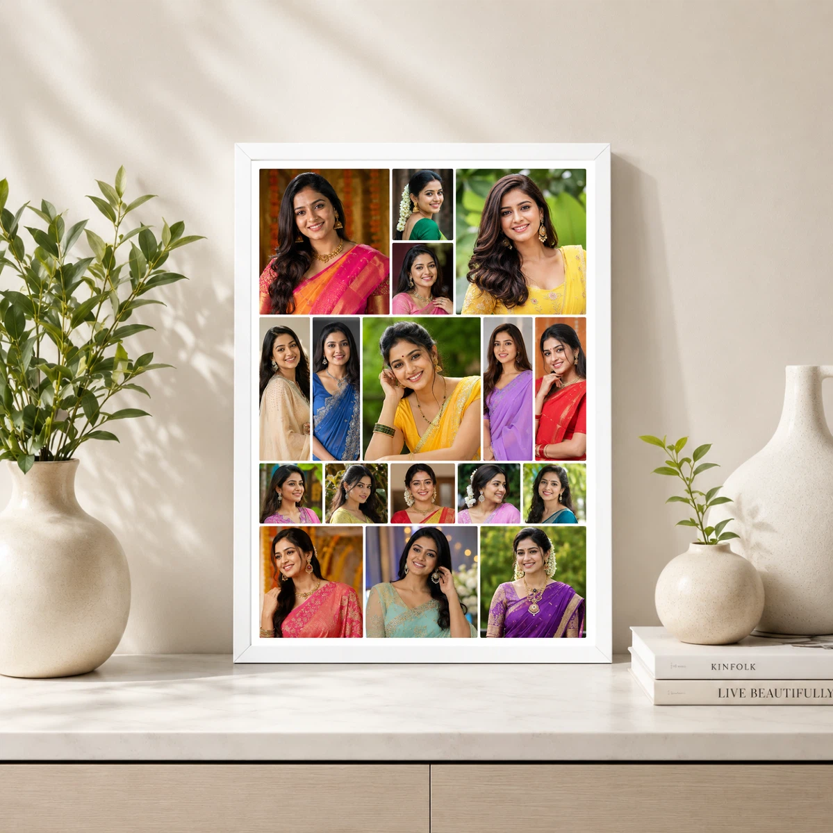 15 Photo Collage Frame Tetris Mix 15 Slot Puzzle Layout 4 15 Photo Collage Frame Tetris Mix 15 Slot Puzzle Layout - Image 4
