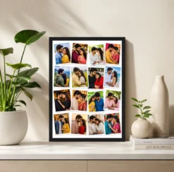 Alternative view of 16 Photo Collage Frame Scattered Polaroids 16 Wall Layout