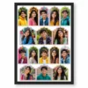 16 photo collage frame tessellation 16 creative layout india 11 black main