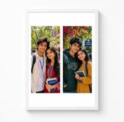 2 Photo Collage Frame Floating Boxed Duo Premium Gift 6 2 photo collage frame floating boxed duo premium gift india 03 white main