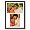 2 Photo Collage Frame Wide Landscape Portrait Corner Float Duo 9 2 photo collage frame wide landscape portrait corner float duo india 11 black main
