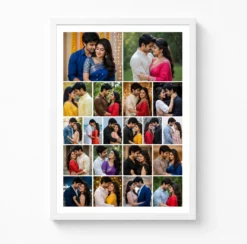 20 Photo Collage Frame 2+4+6+4+4 Expanding Row Layout 6 20 photo collage frame 2 4 6 4 4 expanding row layout india 01 white main