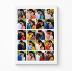 20 Photo Collage Frame 4x5 Perfect Grid Layout 6 20 photo collage frame 4x5 perfect grid layout india 07 white main
