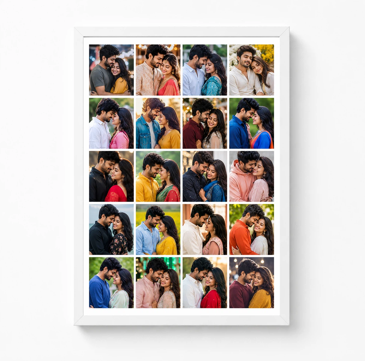 20 Photo Collage Frame 4x5 Perfect Grid Layout 3 20 Photo Collage Frame 4x5 Perfect Grid Layout - Image 3
