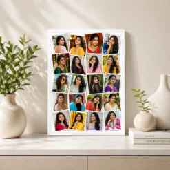 20 photo collage frame scattered 20 polaroid memory wall layout india 13 white 2