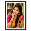 3 photo collage frame hero center mini corners layout india 02 black main