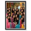 3 Photo Collage Frame Large Center Flanked by Two Tall Portraits 9 3 photo collage frame large center flanked two tall portraits india 10 black main