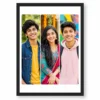 3 Photo Collage Frame Rounded Corners Soft Trio Layout 8 3 photo collage frame rounded corners soft trio layout india 11 black main