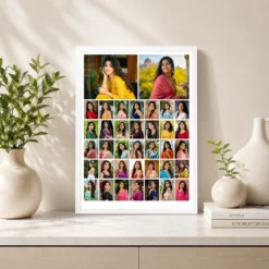 30 Photo Collage Frame 2 Hero Top + 28 Mini Grid Layout 7 30 photo collage frame 2 hero top 28 mini grid layout india 02 white 2