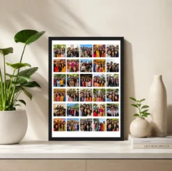 Alternative view of 30 Photo Collage Frame 30 Equal Mini Grid Minimal Layout