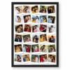 30 photo collage frame 30 polaroid scattered memory board layout india 05 black main